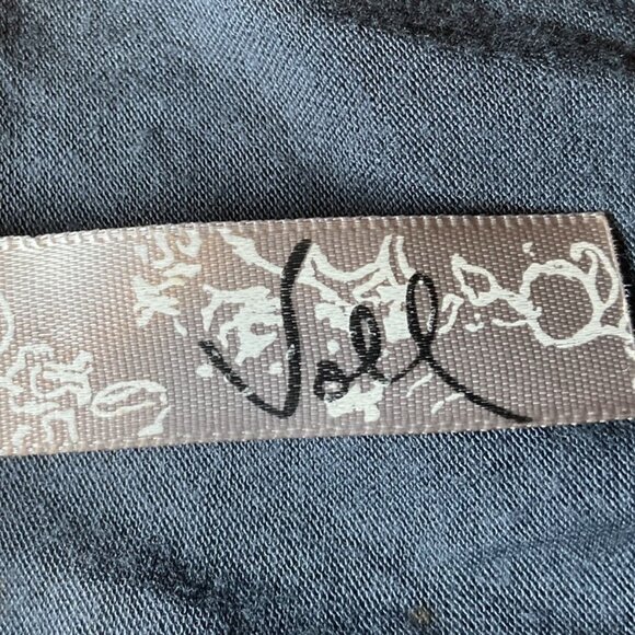 Dark Grey Ruffled Boutique Dress - Size M/L - Picture 3 of 3